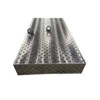 Nouvelle Station de Soudage en Fonte Haoxinran, Plateforme de Soudage Flexible 3D, Conception Poruse, 1000x1000x200mm, Ouverture 28mm/16mm, Faible Profondeur