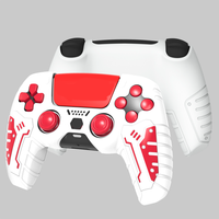 Étui de protection en silicone antidérapant de haute qualité pour manette DualSense PS5, compatible avec la charge directe facile