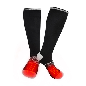 Calzini invernali invernali riscaldanti con scarpette termiche calde ricaricabili alimentate a batteria - Product Image 4