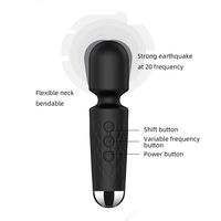 Klitoris- & G-Punkt-Doppelstimulation Mini AV-Stab Erotikspielzeug für Frauen Mini-Größe Silikon-Massagegerät