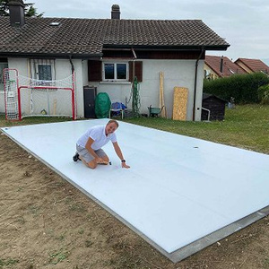 Haochuang mẫu miễn phí 4x8 Hockey tổng hợp trượt sàn gạch Ice Rink <span class=keywords><strong>mat</strong></span> - Product Image 5