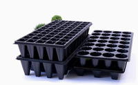 Plaque de semis en plastique durable pour jardin, petite taille, pour un semis précis des graines de légumes et de fleurs, améliorant la germination et l'efficacité de la plantation