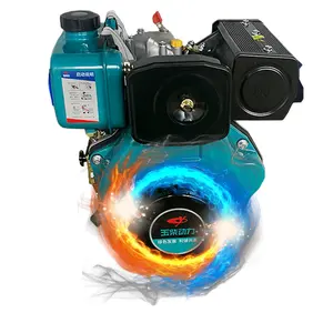 Moteur diesel 50 l, 12 ch, 6,5 hp, 7hp, compatible avec pompe à eau ou d'irrigation