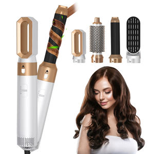 Cepillo de Aire Caliente 5 en 1 y <span class=keywords><strong>Secador</strong></span> de Pelo para Rizar y Dar Volumen, Ideal para la Rutina Matutina o para Usar en Fiestas - Product Image 3
