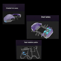 Drone agricole télécommandé pour la pulvérisation de vergers à grande surface Pulvérisateur de livraison pour UAV antiparasitaire