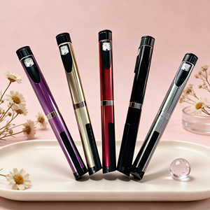 Metal <b>Refillable</b> Injection <b>Pen</b> 3ml Glass Cartridge Holder Custom Logo Injector Tool Reusable Adjustable Dose <b>Pen</b> for Wholesale - Product Image 1