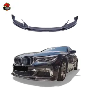 On Sale! For BMW 7 series G11 G12 G13 Car front lip upgrade to 3D Style Carbon fiber front lip