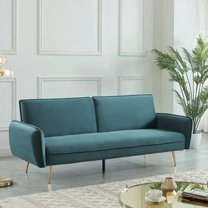 โซฟาเบดหรูหราแบบขายส่ง เฟอร์นิเจอร์ห้องนั่งเล่น<span class=keywords><strong>ที่</strong></span>สะดวกสบาย โซฟาผ้า 3 <span class=keywords><strong>ที่</strong></span>นั่ง พับได้ ขาโลหะ - Product Image 5