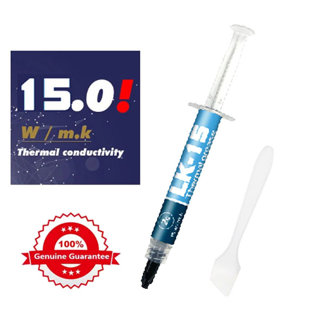 Factory CPU 2.0w 4w 6w 8w 15w 17w 20w Thermal Paste High Thermal Conductive Grease for GPU OEM ODM Thermal Compound