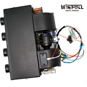 Ensemble d'évaporateur de climatisation 12V universel, unité de chauffage et de refroidissement sous le tableau de bord avec 4 aérations pour voiture et camion - Product Image 5