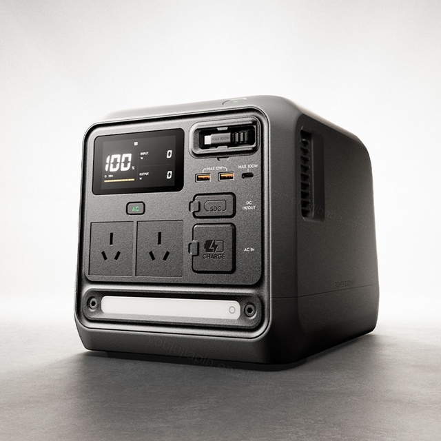 DJI POWER 1000 Mini Portable Power Station 1024Wh LiFePO4 Battery Solar Generator with PD Fast Charging Home Energy Storage