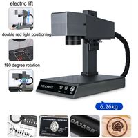 Mr Carve M1 Pro микро лазерная гравировальная машина DAJA волоконный лазерный станок Настольный волоконный лазерный принтер для всех видов резьбы по металлу