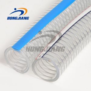 China Factory Price <strong>1.5</strong> 2 3 <strong>Inch</strong> Antistatic PVC Steel Wire Spiral <strong>Hose</strong> High Pressure Low Weight <strong>Flexible</strong> Technology - Product Image 2