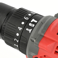 Perceuse à percussion sans fil 20V à batterie lithium-ion pour murs en béton avec moteur en cuivre sans balais