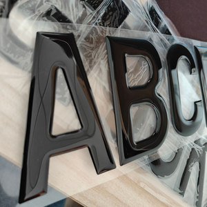 Lettere e Numeri Adesivi Personalizzati Lettere 3D in Gel A-Z e Numeri 0-9 per Targhe Auto, Cifre per Targhe Irlandesi e Britanniche - Product Image 4