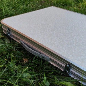 2025 Popular al aire libre portátil plegable de almacenamiento plegable Camping campamento Picnic mesa y sillas conjunto para Camping - Product Image 2
