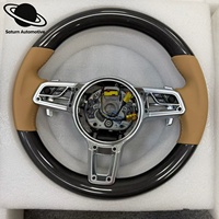 Volant en fibre de carbone pour Porsche 981 991 992 718 918 Macan Panamera 971 Cayenne Taycan Boxster Cayman GT