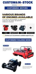 Cortadora de Césped con Motor Potente de 80cm 100cm 120cm, Control Remoto, para Uso en Jardín y Hogar - Product Image 4