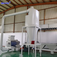 Broyeur à marteaux robuste de 55 kW |   Broyeur haute capacité pour copeaux de bois, paille et coques de riz