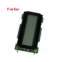 Compteur d'heures numérique Farjia S06111A2-BL 9-60V avec écran LCD 6 chiffres, stockage de données de plus de 10 ans, utilisation industrielle et pour bus