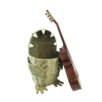 Panier de rangement en papier tissé à la main, boîte de rangement domestique, bureau, poubelle, chambre d'enfants, jouets, forme de dinosaure