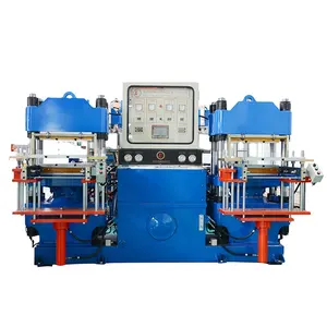 Hydraulic Hot Press Vulcanizer/Manufacturing Machine Composite Rubber Insulator Making Machine With Double Plate Station