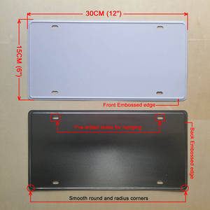 Cartelli di latta con targa auto d'epoca per targa in metallo Poster per Bar Club muro Garage decorazione per la casa 6x12 "Custom retrò Tin Sign - Product Image 4