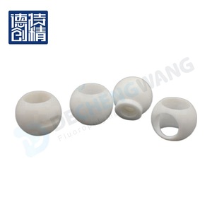 Bolas de PTFE Dechuang, Tamaño Personalizable, Resistentes a la Corrosión, Componentes para Válvulas - Product Image 5