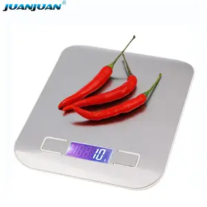 11lb/5Kg 0.1Oz/1G Thép Không Gỉ Chính Xác Cao Cấp Thực Phẩm Cân Trọng Lượng Gram Cân Bếp Kỹ Thuật Số Để Nướng Và Nấu Ăn