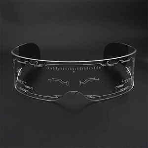 007LN18 Wholesale <strong>Fashion</strong> Party Dj Concert Festival Light One Piece Led <strong>Glasses</strong> - Product Image 5