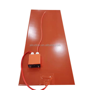 แผ่นทำความร้อนซิลิโคนแบบยืดหยุ่น 12V/48V แบบกำหนดเองได้ พร้อมใบรับรอง CE สำหรับอุตสาหกรรมฟาร์ม ใช้เป็นแกนกลางแผ่นทำความร้อน - Product Image 3