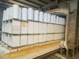 Tubo di rivestimento interno in ceramica di allumina per l'industria mineraria, protezione contro l'abrasione severa per condotte di fanghi di carbone - Product Image 5