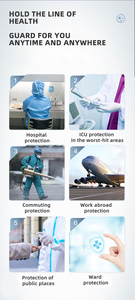 <span class=keywords><strong>Combinaison</strong></span> <span class=keywords><strong>de</strong></span> protection jetable imperméable en non-tissé pour la <span class=keywords><strong>vente</strong></span> en gros <span class=keywords><strong>de</strong></span> fournitures médicales - Product Image 6