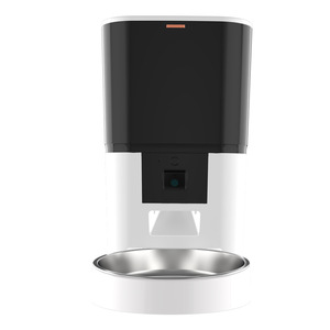 Automatic Pet <b>Feeder</b> Smart Visual Feeding Machine For <b>Cats</b> And Dogs Large Capacity With App Control Detachable Design Us Plug - Product Image 2