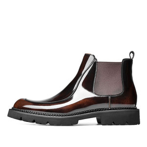 Zapatos Clásicos Negros con Hebilla Doble Monk para Hombre - Zapatos Casuales de Otoño Hechos a Mano de Alta Calidad para el Trabajo que Aumentan la Estatura - Product Image 2