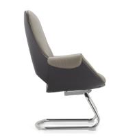 Chaises de visiteur de direction du gouvernement de meubles commerciaux modernes en cuir de luxe haut de gamme pour les cadres de bureau