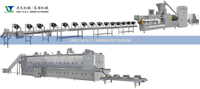 Ligne d'extrusion de pailles comestibles en riz, machine de fabrication de pailles biodégradables, ligne de traitement de pailles en céréales écologique, moteur haute performance