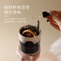 Ensemble diffuseur de parfum avec pierres naturelles et huiles essentielles - Coffret cadeau écologique pour parfumer la maison