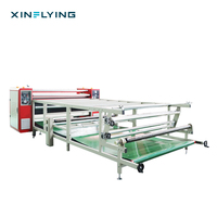 100-120 m/h Automatique Rotatif multifonctionnel Rouleau de Presse De Transfert de Chaleur De Sublimation D'imprimante pour Tissu Textile En Rouleau Machine