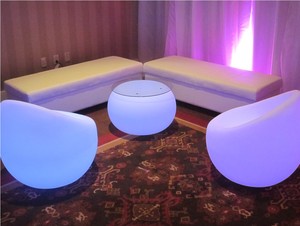 Illuminated Glow Coffee <strong>Table</strong> RGB Glow Lounge <strong>Table</strong> Glowing Side <strong>Table</strong> For Outdoors - Product Image 3
