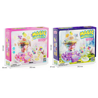 Kit de Jouets Magiques Elfe Aquatique aux Designs Innovants, Jouet de Cuisine d'Imitation, STEM DIY, Aliments et Loisirs Créatifs pour Enfants