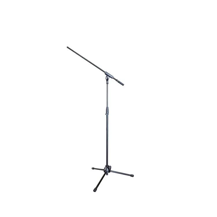 Toptan mikrofon standı masa mikrofon standı, teleskopik mikrofon standı, ayarlanabilir teleskopik tripod duruyor