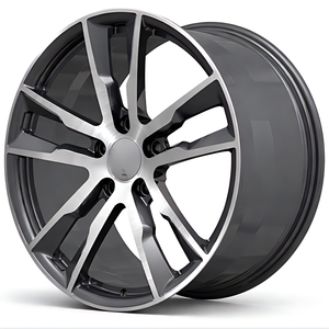 DEONEO Llantas Forjadas Personalizadas 15 16 <span class=keywords><strong>17</strong></span> 18X8.0 19X9.0 20X9.5 21X10 22X10 24X12 con Acabado Mecanizado y Cinco Radios para A4 <span class=keywords><strong>A5</strong></span> A6 A7 320Li 260L - Product Image 4