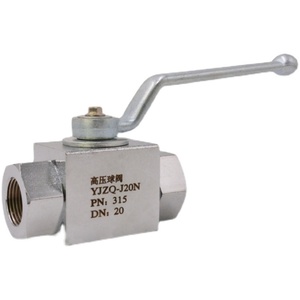 Vanne à boisseau sphérique haute pression série Yjzq Khb G1 4 Pn315 Dn06 à filetage interne - Product Image 1
