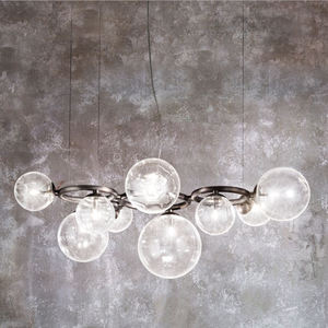 Lustre moderne simple, luminaire de plafond, style industriel, lampes pendantes en verre, luminaires suspendus <span class=keywords><strong>pour</strong></span> <span class=keywords><strong>cuisine</strong></span> et salle à manger, lustres boule - Product Image 6