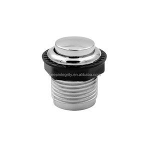 24MM Galvanisierter Steckknopf Kleiner Kreisförmiger Auf/Ab-Spielkonsolen-Schalter Anschluss Bleifrei Vorrätig - Product Image 2