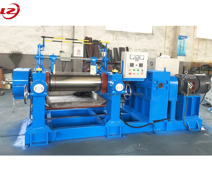 Open mixing mill for rubber/plastic,silicon rubber machine Dual-Roller Mixing Mill