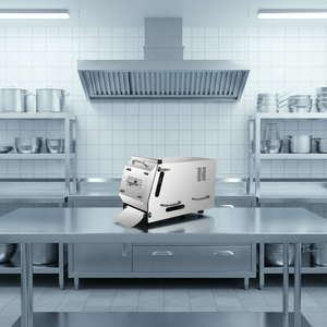 Machine à presser Chapati semi-automatique 1000 Roti par heure Convoyeur à 3 couches en acier inoxydable Design compact 230V - Product Image 2