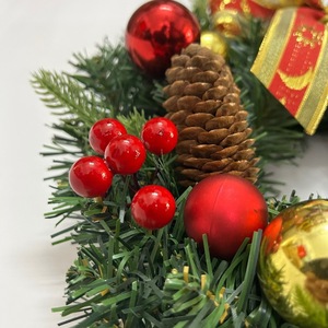 Guirnaldas Navideñas Hechas a Mano de 30 cm, Decoraciones Colgantes para Pared, Adornos Navideños, Nuevos Estilos - Product Image 2
