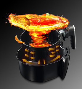 Friteuse à air chaud sans huile Kitching <span class=keywords><strong>Cook</strong></span> Smart Smart Finish pour rôtir, griller, déshydrater - Product Image 5